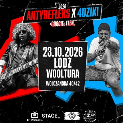 AntyRefleks i 4dziki + goście : Tlen - Łódź