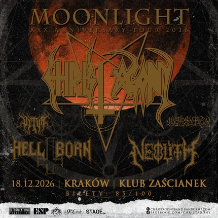 CHRIST AGONY Moonlight XXX-Anniversary Tour 2026 - Kraków