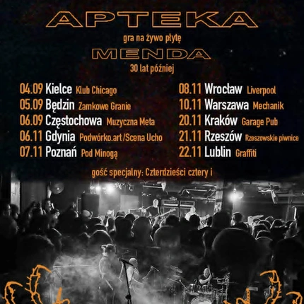 Apteka gra "Mendę" w Warszawie | 10.11