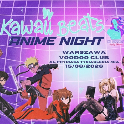 Kawaii Beats: Anime Night (+18) | VooDoo Club, WARSZAWA