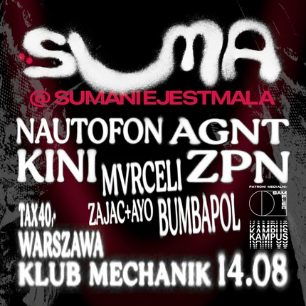 SUMA [14.08] NAUTOFON KINI AGNT ZPN BUMBAPOL MVRCELI ZAJAC+AYO