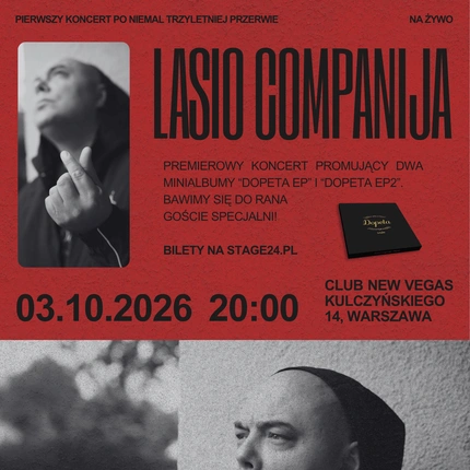 LASIO COMPANIJA W WARSZAWIE | PREMIEROWY KONCERT