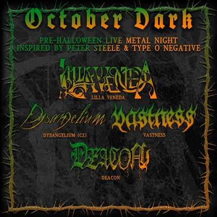 October Dark - Pre-Halloween Metal Show
