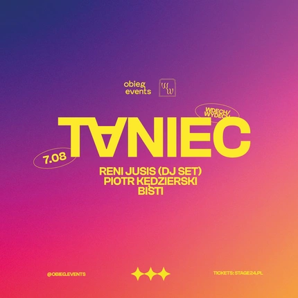 T∀NIEC: Reni Jusis (dj set) / Piotr Kędzierski | Wrocław