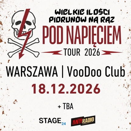 Wielkie Ilości Piorunów na Raz + TBA | Warszawa | 18.12