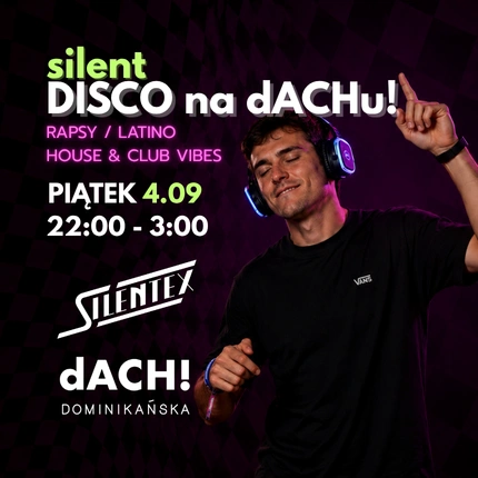 🪩SILENT DISCO na dACHu!🪩