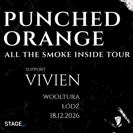 ALL THE SMOKE INSIDE | PUNCHED ORANGE | ŁÓDŹ | 18.12.2026