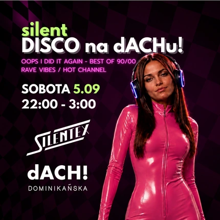 🪩SILENT DISCO na dACHu!🪩