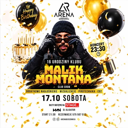 MALIK MONTANA | Arena Bierzwnica | 17.10