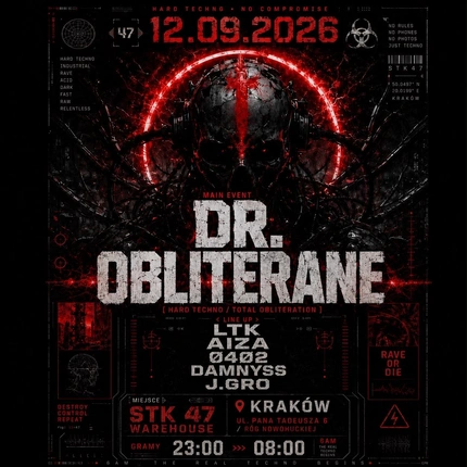 HARD NIGHT WAREHOUSE KRK DR. OBLITERANE