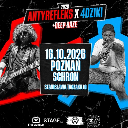 AntyRefleks i 4dziki + Deep Haze- Poznań