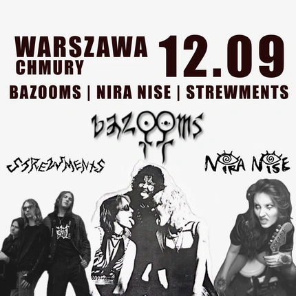 ŻEŃSKI SRACZ TOUR / WARSZAWA/ BAZOOMS + NIRA NISE + STREWMENTS