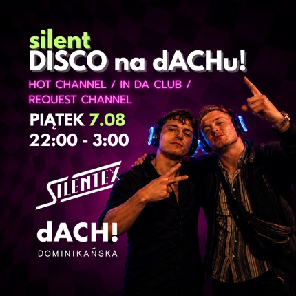🪩SILENT DISCO na dACHu!🪩