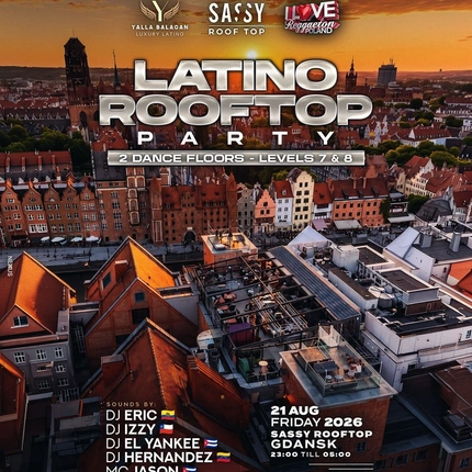 ROOFTOP LATINO PARTY | GDAŃSK