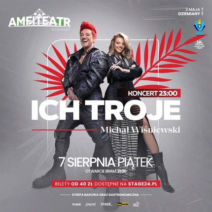 🔥 ICH TROJE - MICHAŁ WIŚNIEWSKI KONCERT AMFITEATR DZIEMIANY🔥