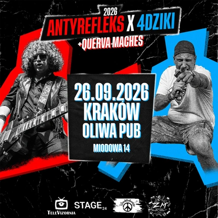 AntyRefleks i 4dziki + Querva Maches - Kraków