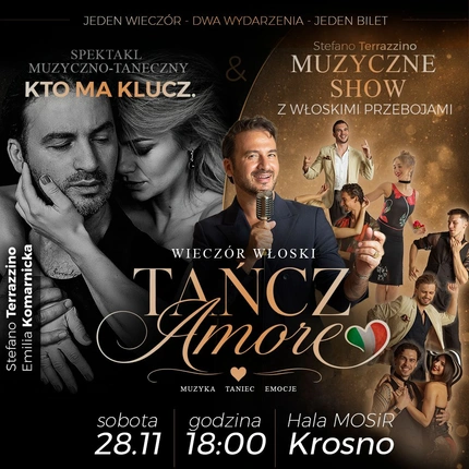 WIECZÓR WŁOSKI "TAŃCZ AMORE" 