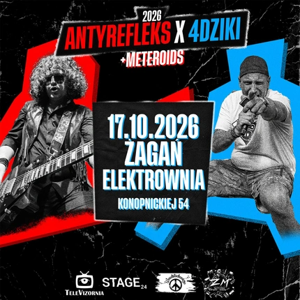 AntyRefleks i 4dziki + Meteroids - Żagań 