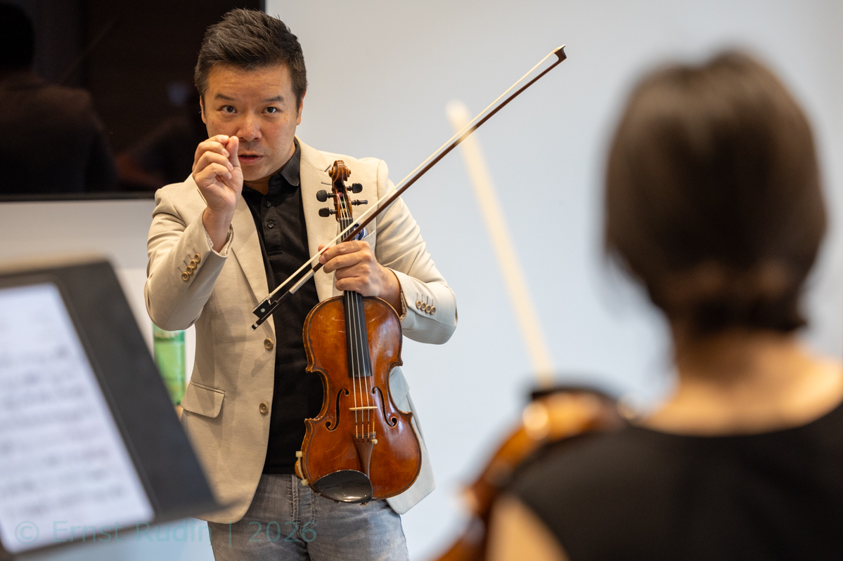 Public Master Class Violin: Xiaoming Wang | Jooha Choi