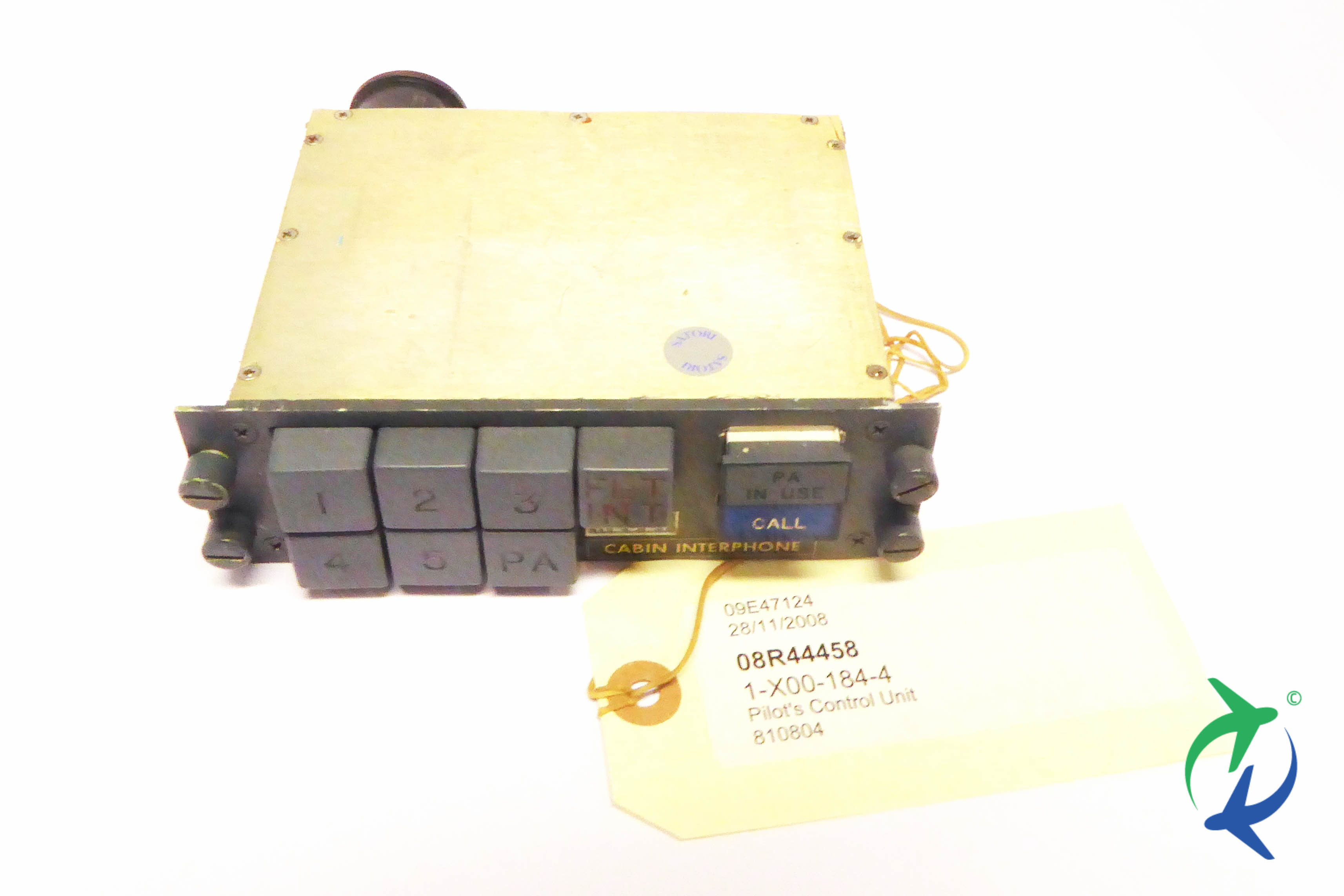 1-X00-184-4 - Pilot's Control Unit - Condition SV