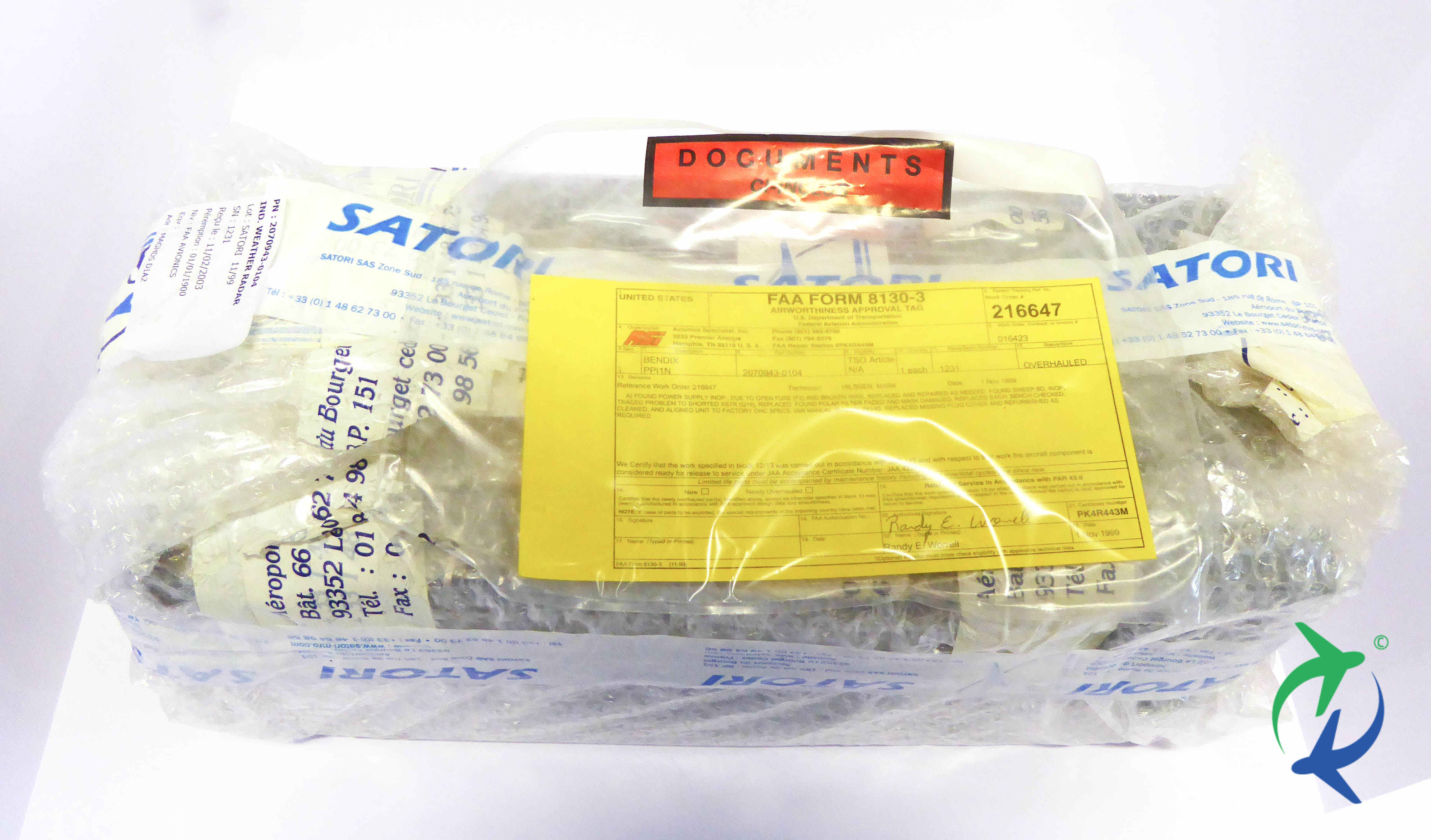 2070943-0104 - IND. WEATHER RADAR - Condition SV