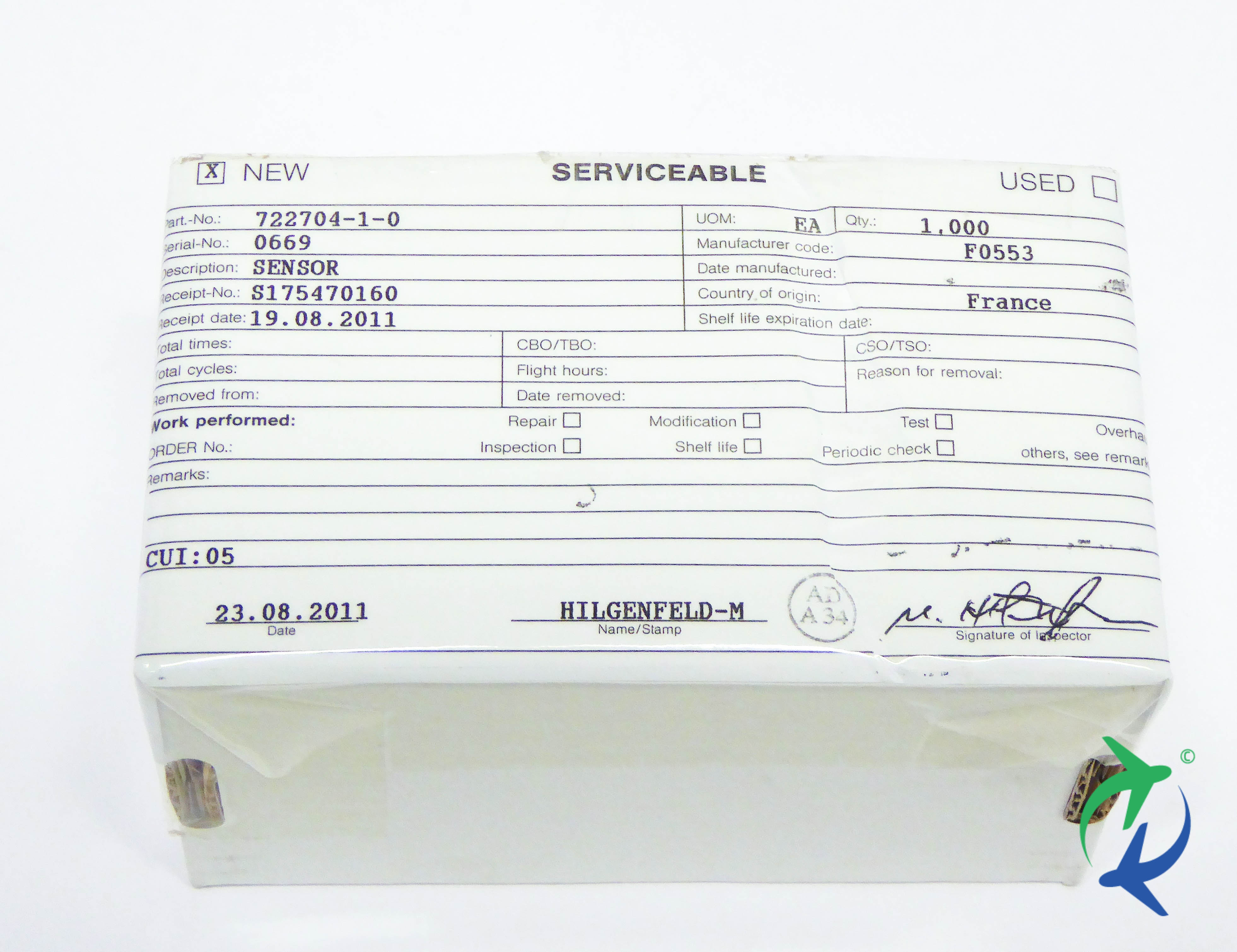 722704-1-0 - SENSOR - Condition SV