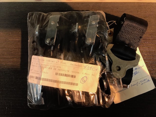 3491112-12-070 - CEINTURE DE SECURITE (NOIRE) - Condition SV