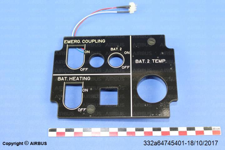 332A64745401 - PLATE,LIGHTING - Condition NS