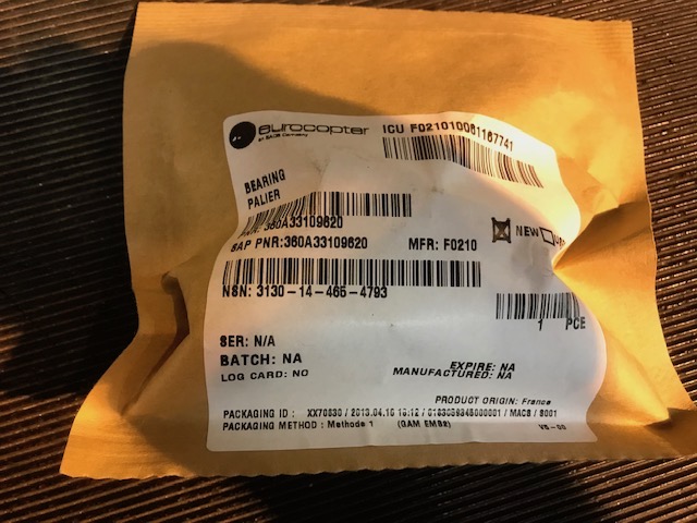 360A33-1096-20 - PALIER - Condition NS