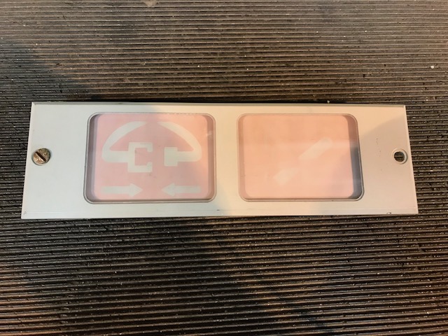 304-0010 - CONSIGNE LUMINEUSE  365C - Condition SV