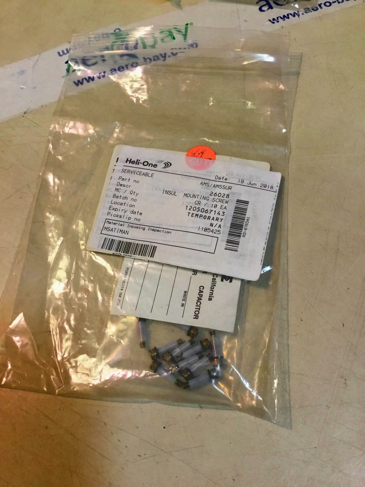 26028 - MOUNTING SCREW - Condition AR