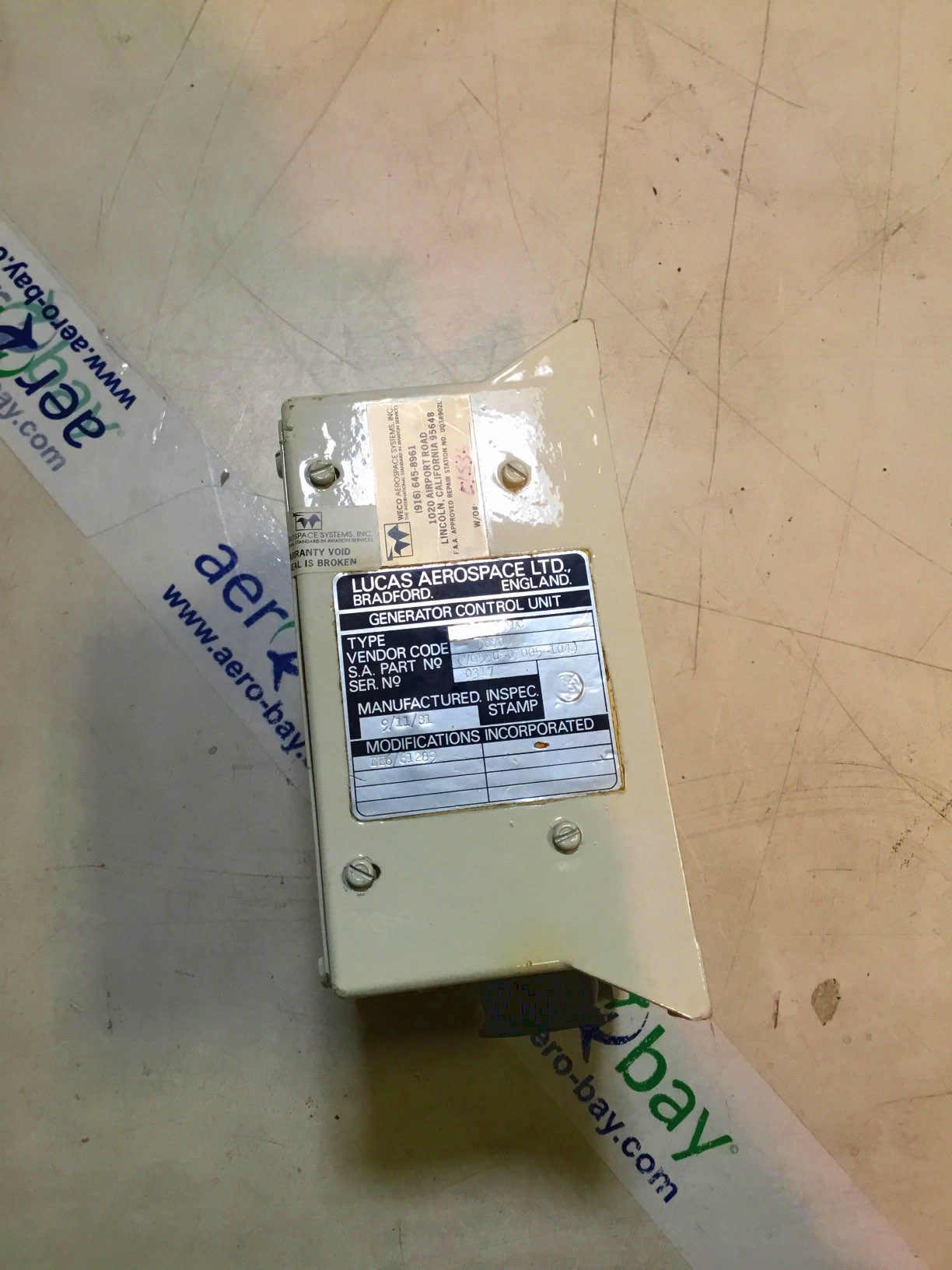 76550-09005-104 - GENERATOR CONTROL UNIT - Condition AR