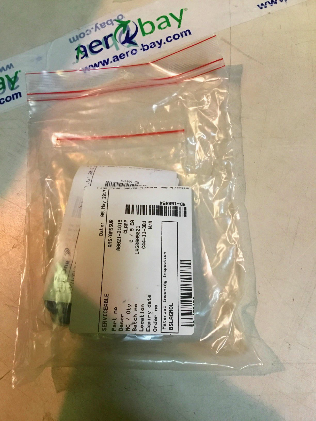 A0021-21G15 - CLAMP - Condition NS