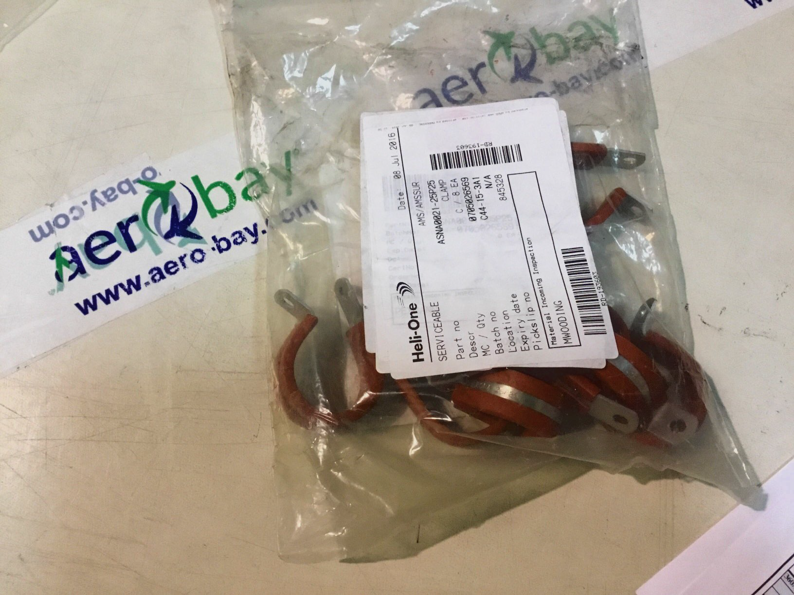 ASNA0021-25P25 - CLAMP - Condition NS