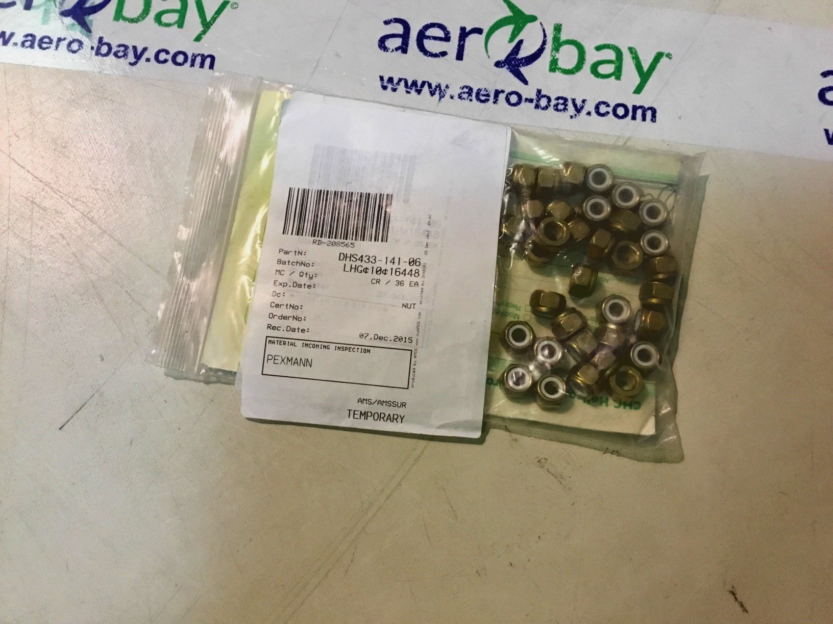 DHS433-141-06 - NUT - Condition NS