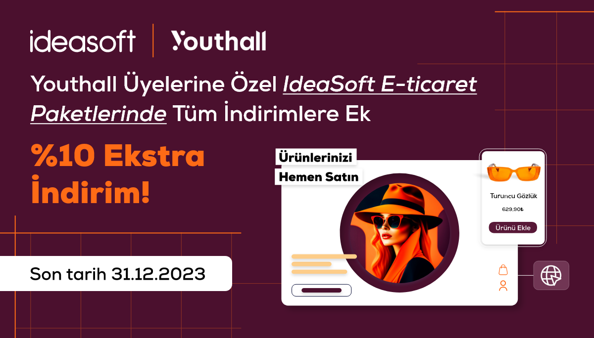 IdeaSoft -             10% İndirim
     Cover Photo