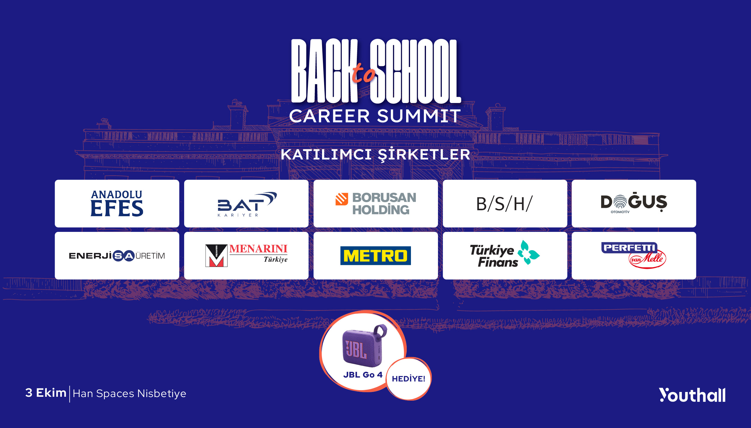 Youthall - Back to School Career Summit (Fiziksel) cover img