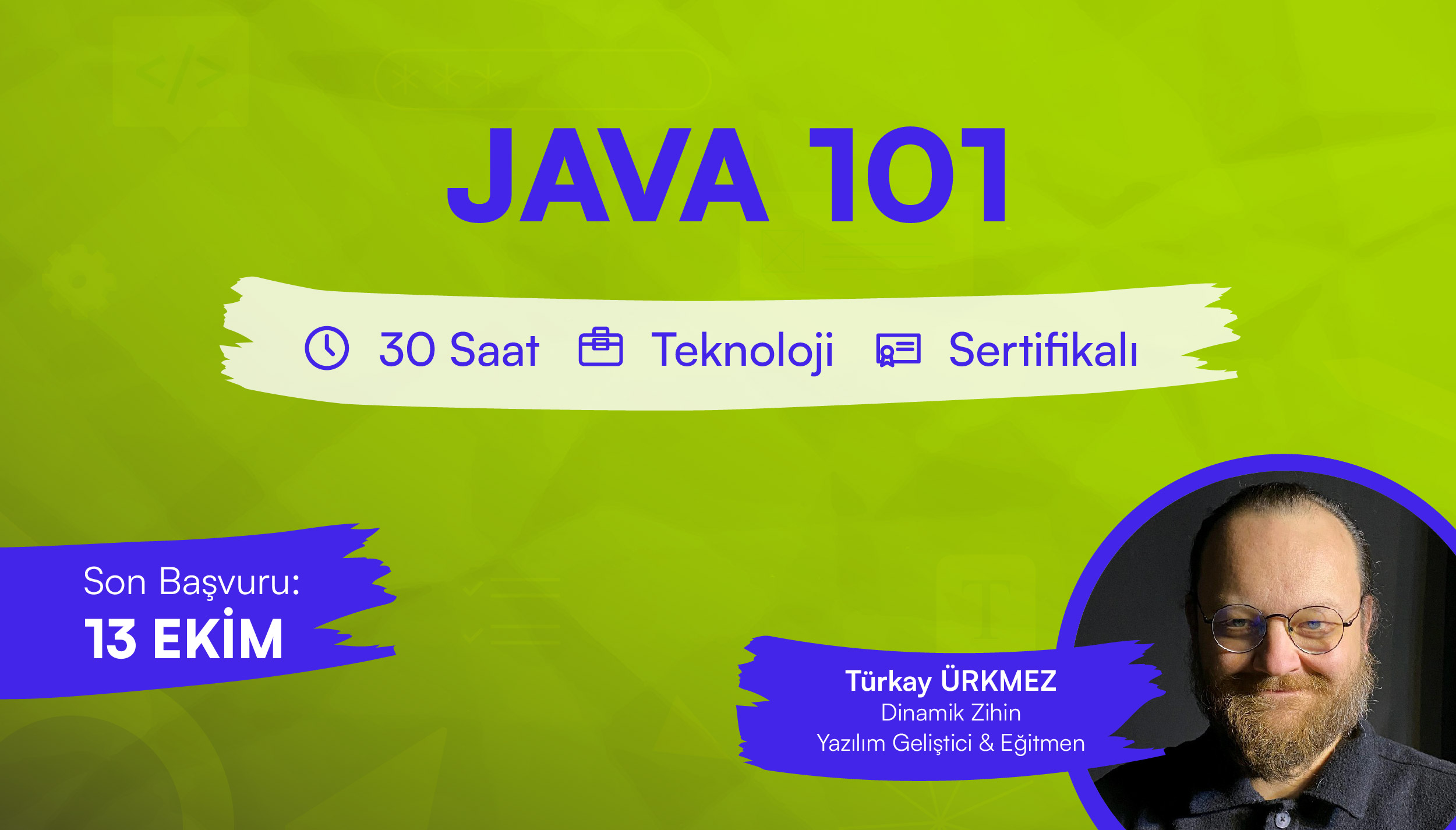 Pupilica - Java 101 Sanal Sınıf Eğitimi cover img