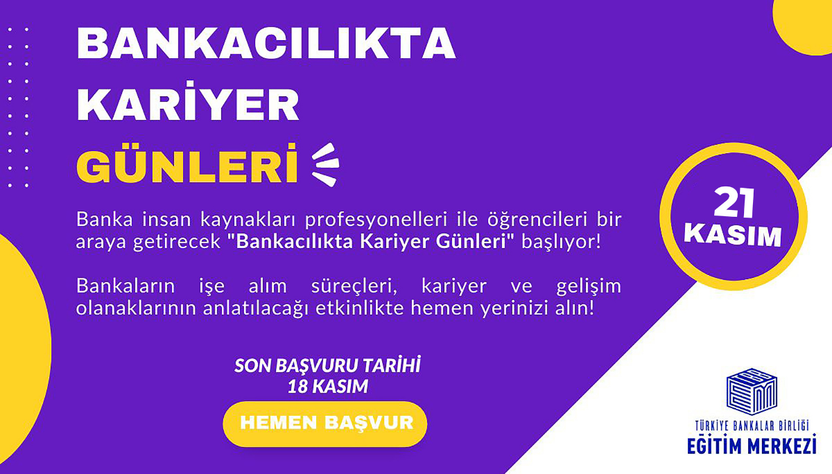Türkiye Bankalar Birliği - Bankacılıkta Kariyer Günleri cover img