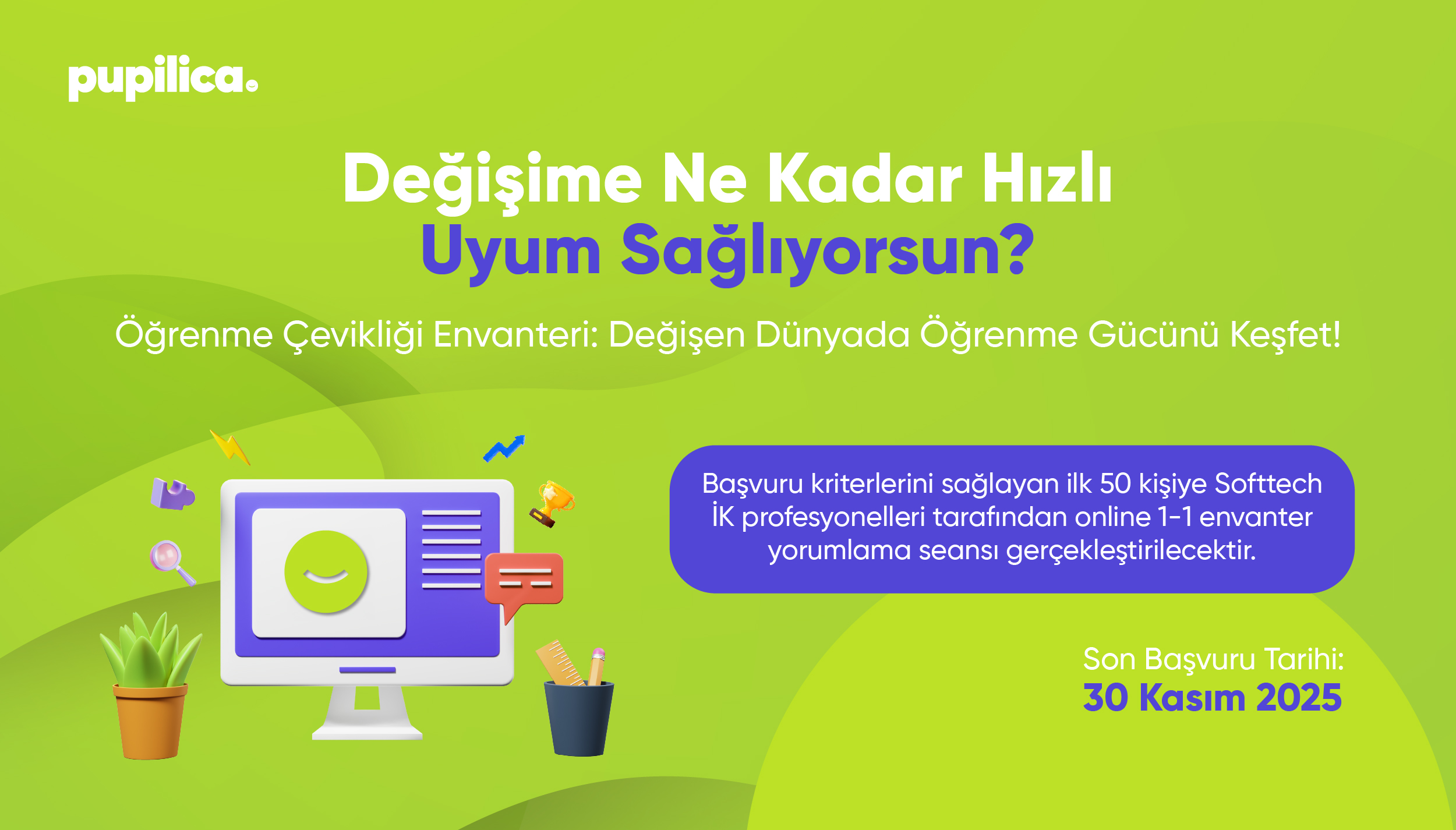 Pupilica - Öğrenme Çevikliği Envanter Uygulaması cover img