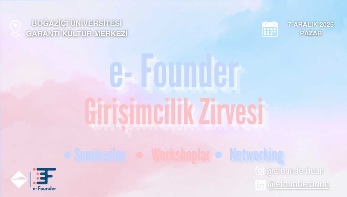 Boğaziçi Üniversitesi Yöneylem Araştırma Kulübü - e-Founder'25 cover img