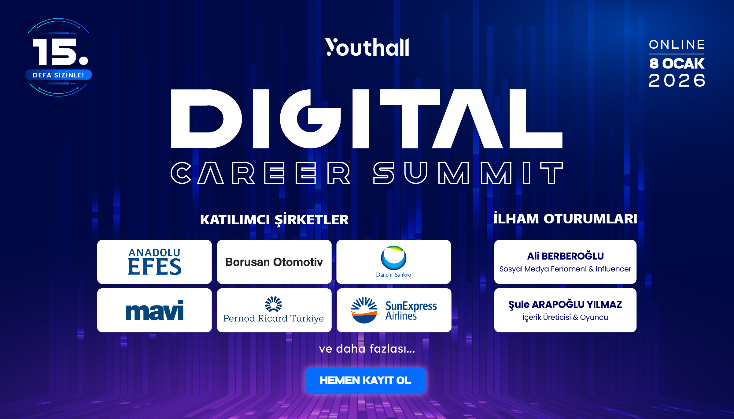 Youthall - 15. Digital Career Summit cover img