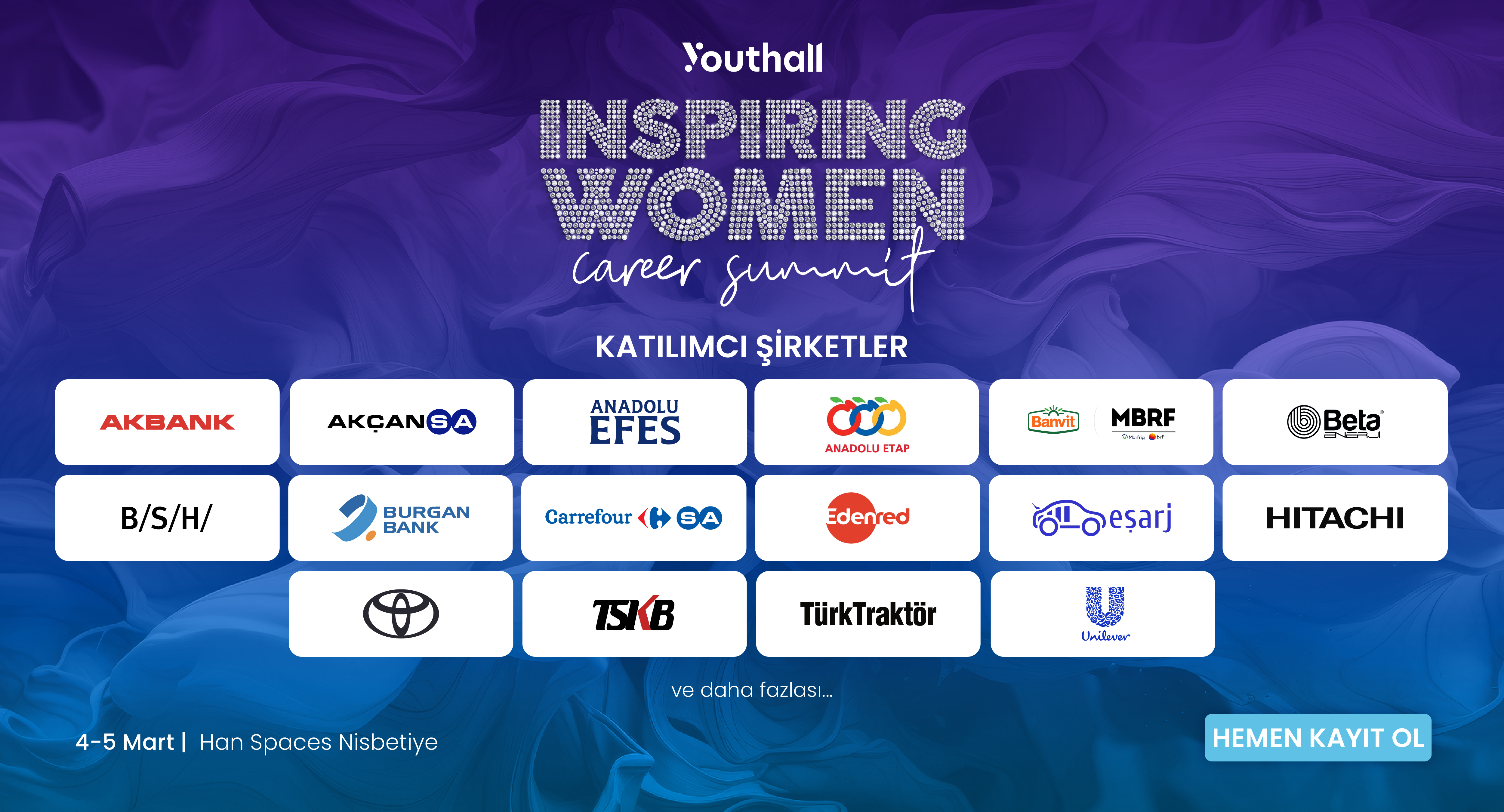 Youthall - Inspiring Women Career Summit (Fiziksel) cover photo
