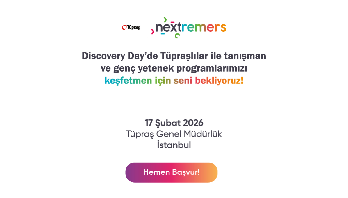Tüpraş - Nextremers Discovery Day cover img