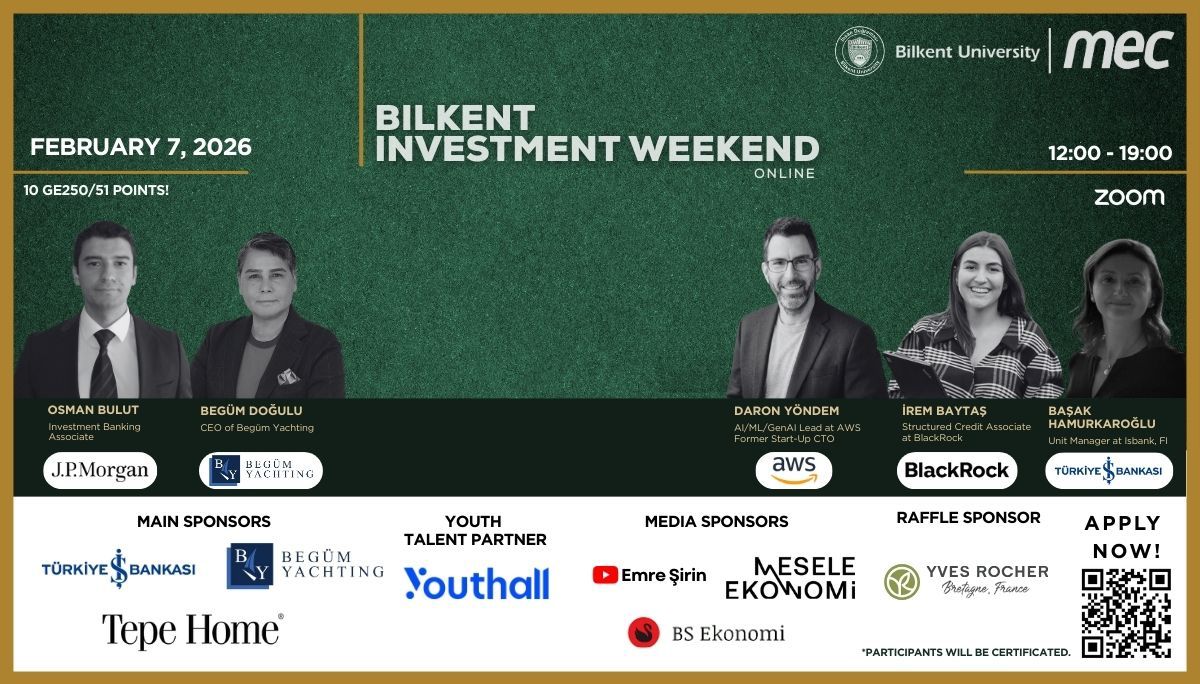 Bilkent MEC - Investment Weekend cover img