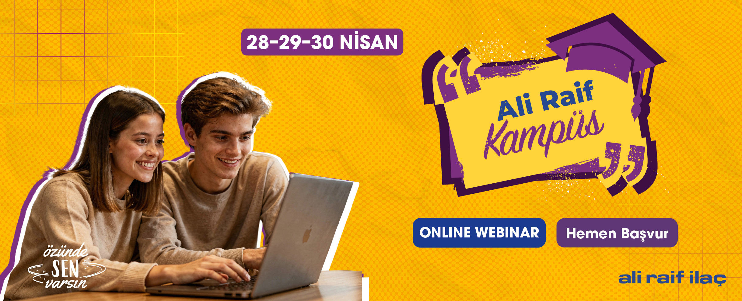 Ali Raif İlaç Sanayi - Ali Raif Kampüs Webinar Serisi slides img