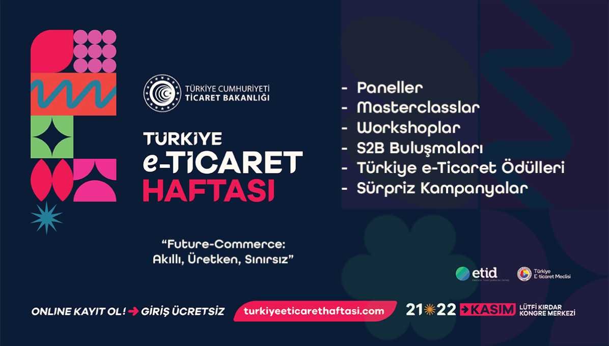 T.C. Ticaret Bakanlığı - Türkiye E-Ticaret Haftası 2025 cover img