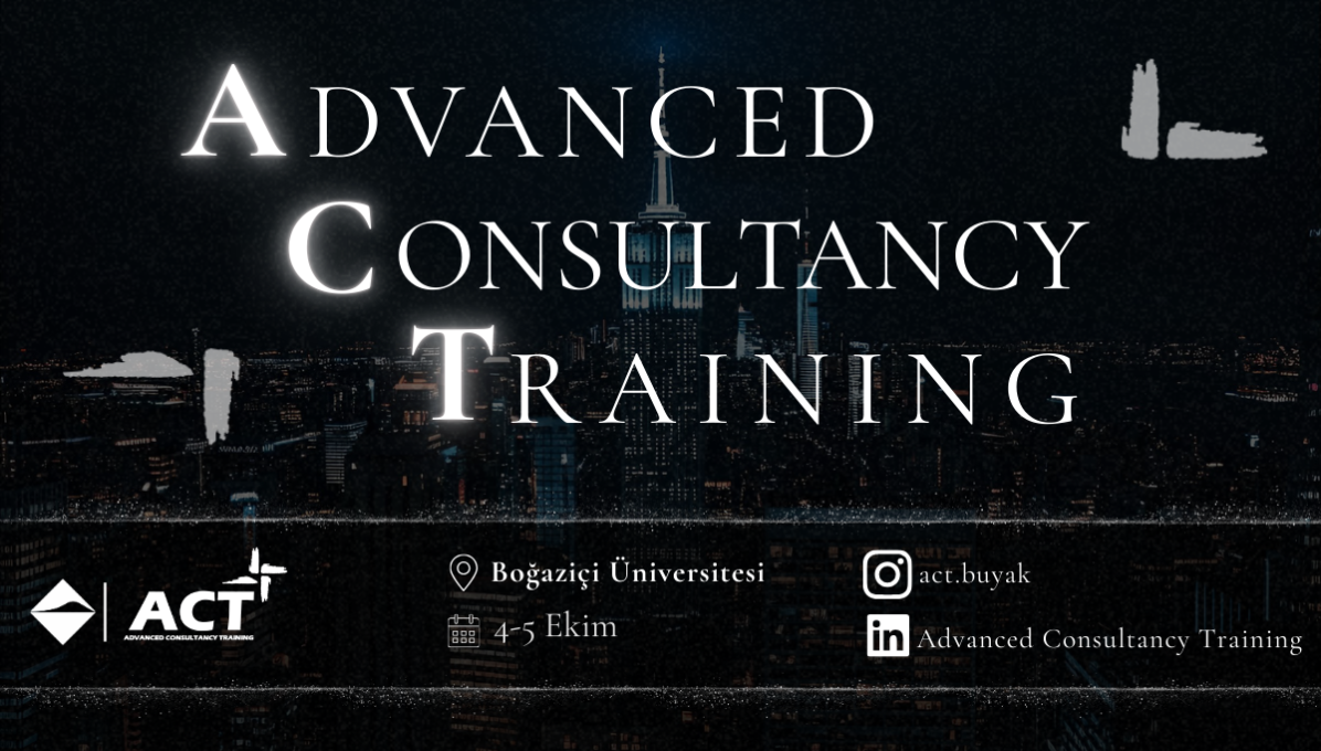 Boğaziçi Üniversitesi Yöneylem Araştırma Kulübü - Advanced Consultancy Training cover img