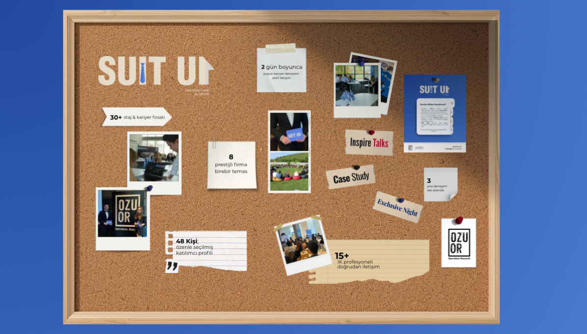 OZU Operations Research - Suit UP 2026 cover img