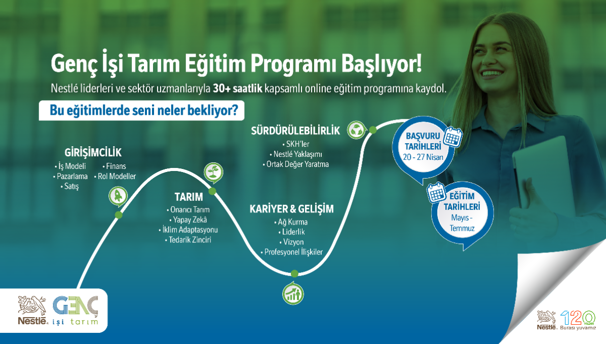 Nestlé Genç İşi Tarım Online Eğitimleri